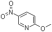 5-硝基-2-甲氧基吡啶分子结构 (CAS 5446-92-4)