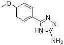 5-(4-Methoxyphenyl)-4H-1,2,4-triazol-3-amine molecular structure (CAS 54464-14-1)