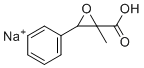 structure of CAS# 5449-12-7, BMK glycidic acid sodium;BMK powder; 2-methyl-3-phenyloxirane-2-carboxylic acid sodium