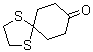 1,4-Dithiaspiro[4.5]decan-8-one molecular structure (CAS 54531-74-7)