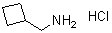 Cyclobutanemethanamine hydrochloride molecular structure (CAS 5454-82-0)