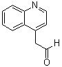 结构式 CAS# 545423-96-9, 4-喹啉乙醛