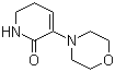 5,6-Dihydro-3-(4-morpholinyl)-2(1H)-pyridinone molecular structure (CAS 545445-40-7)