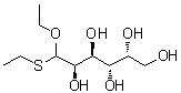 D-Galactose, diethyl monothioacetal molecular structure (CAS 5456-67-7)