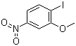 2-Iodo-5-nitroanisole molecular structure (CAS 5458-84-4)
