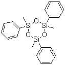 2,4,6-三甲基-2,4,6-三苯基环三硅氧烷分子结构 (CAS 546-45-2)