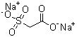 Sulfoacetic acid disodium salt molecular structure (CAS 5462-60-2)