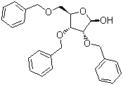 structure of CAS# 54623-25-5, 2,3,5-Tri-O-benzyl-D-ribose