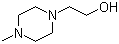 structure of CAS# 5464-12-0, 1-(2-Hydroxyethyl)-4-methylpiperazine;4-Methyl-1-(2-hydroxyethyl)piperizine