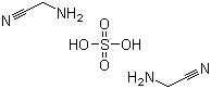 Aminoacetonitrile sulfate  molecular structure (CAS 5466-22-8)