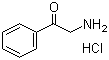 structure of CAS# 5468-37-1, 2-Aminoacetophenone hydrochloride;Phenacylamine hydrochloride
