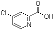 structure of CAS# 5470-22-4, 4-Chloropyridine-2-carboxylic acid;4-Chloropicolinic acid;