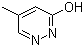 结构式 CAS# 54709-94-3, 3-羟基-5-甲基哒嗪; 5-甲基-3(2H)-哒嗪酮