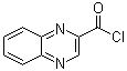 结构式 CAS# 54745-92-5, 2-喹喔啉甲酰氯