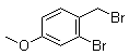 结构式 CAS# 54788-18-0, 2-溴-4-甲氧基溴苄