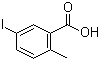 结构式 CAS# 54811-38-0, 5-碘-2-甲基苯甲酸