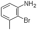 2-溴-3-甲基苯胺分子结构 (CAS 54879-20-8)