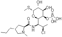 克林霉素 4-磷酸酯分子结构 (CAS 54887-30-8)