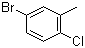 structure of CAS# 54932-72-8, 5-Bromo-2-chlorotoluene