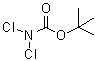 tert-Butyl N,N-dichlorocarbamate molecular structure (CAS 54957-94-7)