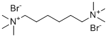 structure of CAS# 55-97-0, Hexamethonium Bromide;trimethyl-[6-(trimethylazaniumyl)hexyl]azanium dibromide