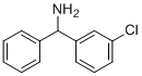 (3-Chlorophenyl)(phenyl)methanamine molecular structure (CAS 55095-14-2)