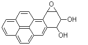 Benzo[a]pyrene-7,8-dihydrodiol 9,10-epoxide molecular structure (CAS 55097-80-8)