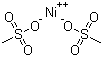 Nickel methane sulfonate molecular structure (CAS 55136-38-4)