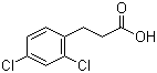 结构式 CAS# 55144-92-8, 3-(2,4-二氯苯基)丙酸