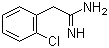 structure of CAS# 55154-88-6, 2-Chlorobenzeneethanimidamide;2-(2-Chlorophenyl)acetamidine; 2-Chlorophenylacetamidine