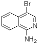 structure of CAS# 55270-27-4, 1-Amino-4-bromoisoquinoline;4-Bromoisoquinolin-1-amine
