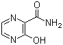 structure of CAS# 55321-99-8, 3-Hydroxypyrazine-2-carboxamide