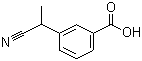 结构式 CAS# 5537-71-3, 3-(1-氰乙基)苯甲酸