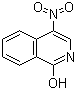 结构式 CAS# 55404-29-0, 4-硝基-1-异喹啉醇