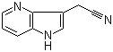 structure of CAS# 554453-19-9, 1H-Pyrrolo[3,2-b]pyridine-3-acetonitrile