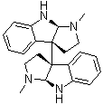 (-)-Chimonanthine molecular structure (CAS 5545-89-1)