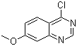 4-Chloro-7-methoxyquinazoline molecular structure (CAS 55496-52-1)