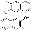 structure of CAS# 55515-98-5, (1R)-3,3'-Dimethyl[1,1'-binaphthalene]-2,2'-diol;(R)-3,3'-Dimethyl-,1'-binaphth-2,2'-diol; (R)-3,3'-Dimethyl-1,1'-binaphthalene-2,2'-diol; (R)-3,3'-Dimethyl-2,2'-binaphthol
