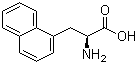 structure of CAS# 55516-54-6, L-1-Naphthylalanine;3-(1-Naphthyl)-L-alanine; (S)-alpha-Amino-1-naphthalenepropanoic acid