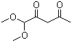 1,1-Dimethoxy-2,4-pentanedione molecular structure (CAS 55578-64-8)