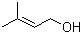 structure of CAS# 556-82-1, 3-Methyl-2-buten-1-ol;3,3-Dimethylallyl alcohol; Prenyl alcohol