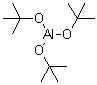 三(2-甲基-2-丙醇)铝分子结构 (CAS 556-91-2)