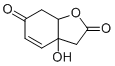 3a-Hydroxy-3,3a,7,7a-tetrahydrobenzofuran-2,6-dione molecular structure (CAS 55604-88-1)