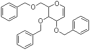 结构式 CAS# 55628-54-1, 3,4,6-三苄氧基-D-葡萄烯糖