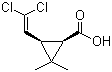 (1R)-cis-Permethrinic acid molecular structure (CAS 55667-40-8)