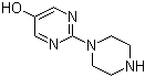 结构式 CAS# 55745-85-2, 2-(1-哌嗪基)-5-嘧啶醇