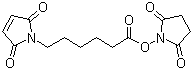 structure of CAS# 55750-63-5, N-Succinimidyl 6-maleimidohexanoate;6-Maleimidohexanoic acid N-hydroxysuccinimide ester