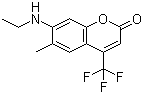 Coumarin 307 molecular structure (CAS 55804-70-1)