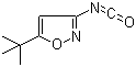 5-叔丁基-3-异恶唑基异氰酸酯分子结构 (CAS 55809-53-5)