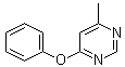6-甲基-4-苯氧基嘧啶分子结构 (CAS 55849-46-2)